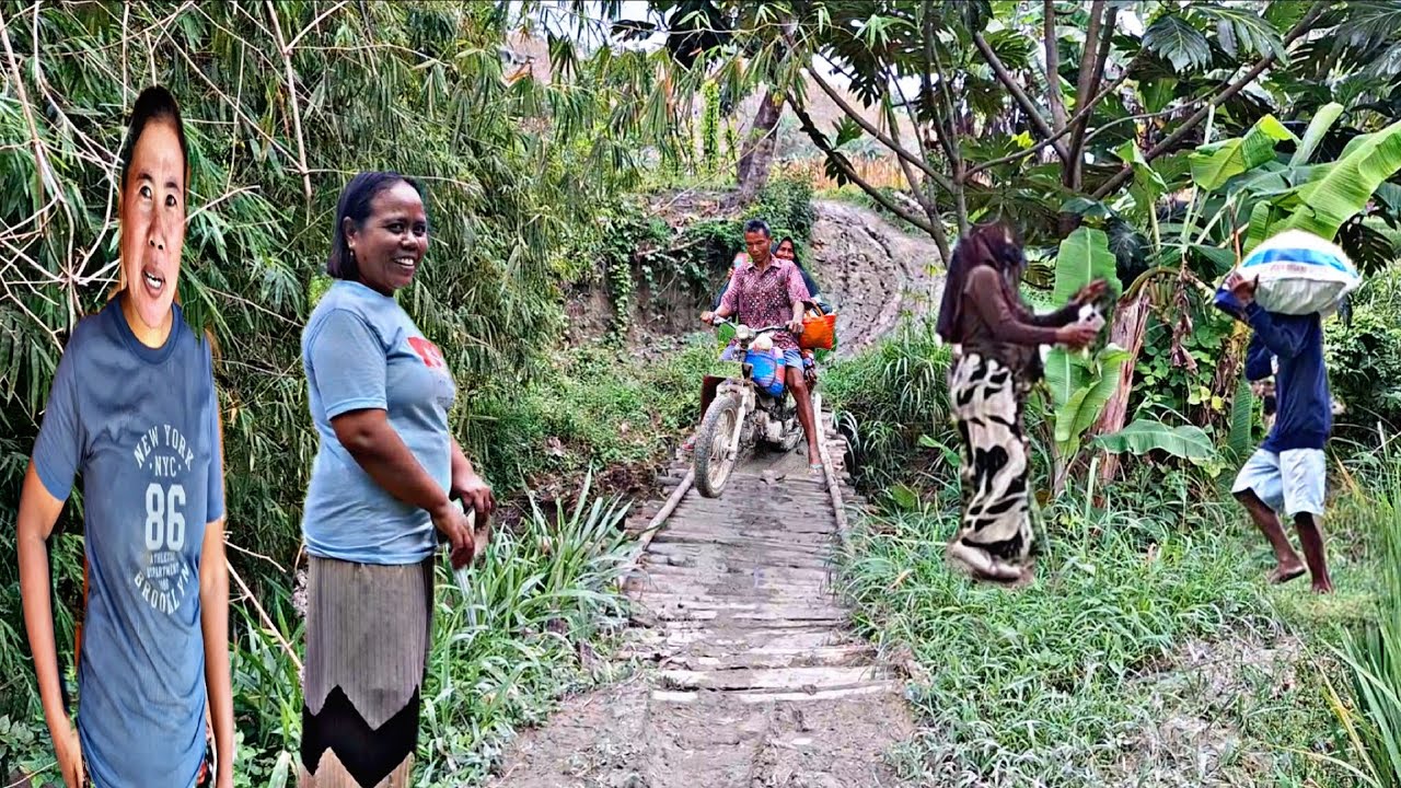 Kampung Pelosok Bojonegoro‼️Mobil Tidak Bisa Sampai Kesini,Perkampungan Th 70an Bikin Iri Orang Kota