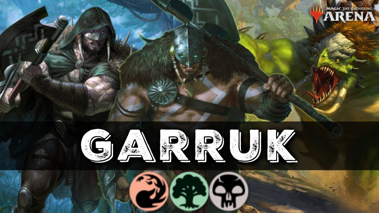 The GARRUK GROUP TRAMPLE TRIBAL Works WAY BETTER than it Should!!! | MTG Arena M21 Standard Deck