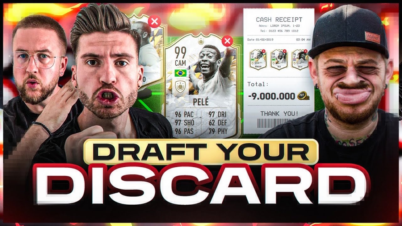 Die LETZTE AUFNAHME in FIFA .. ☠️😱 ICON MOMENTS Draft YOUR Discard nimmt ACCOUNT !! FIFA 22