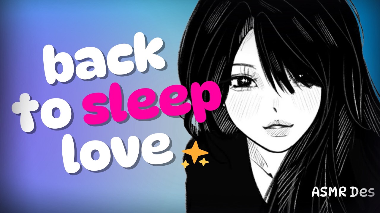 ASMR Girlfriend Helps You Fall Back to Sleep 💗 Shushing & Soft Whispering