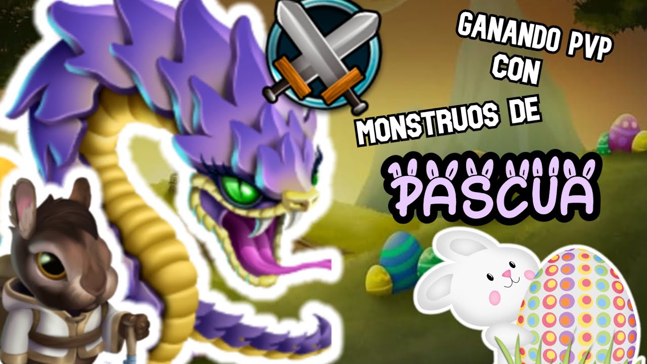 Jugando Pvp Con Monstruos de PASCUA 👀! - Monster Legends 🌸