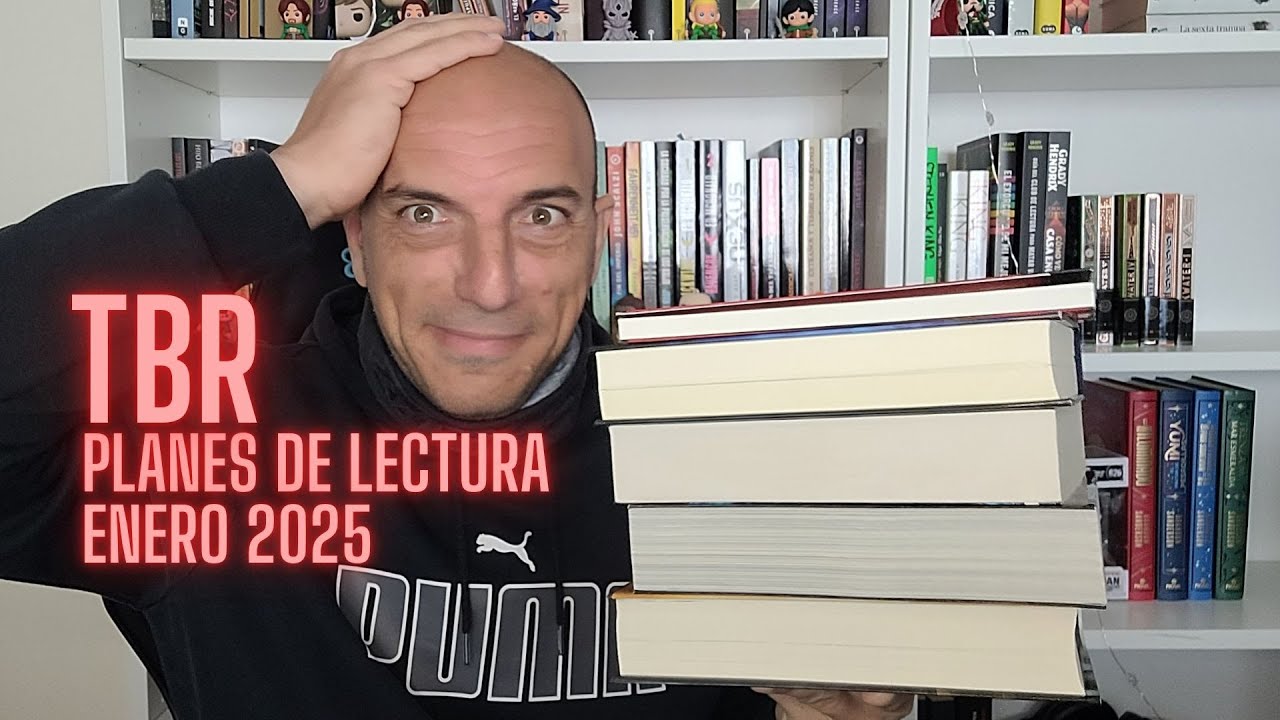 TBR Enero 2025 / Mis planes de lectura para enero, el mes más frío del año  | Ep. 2x05
