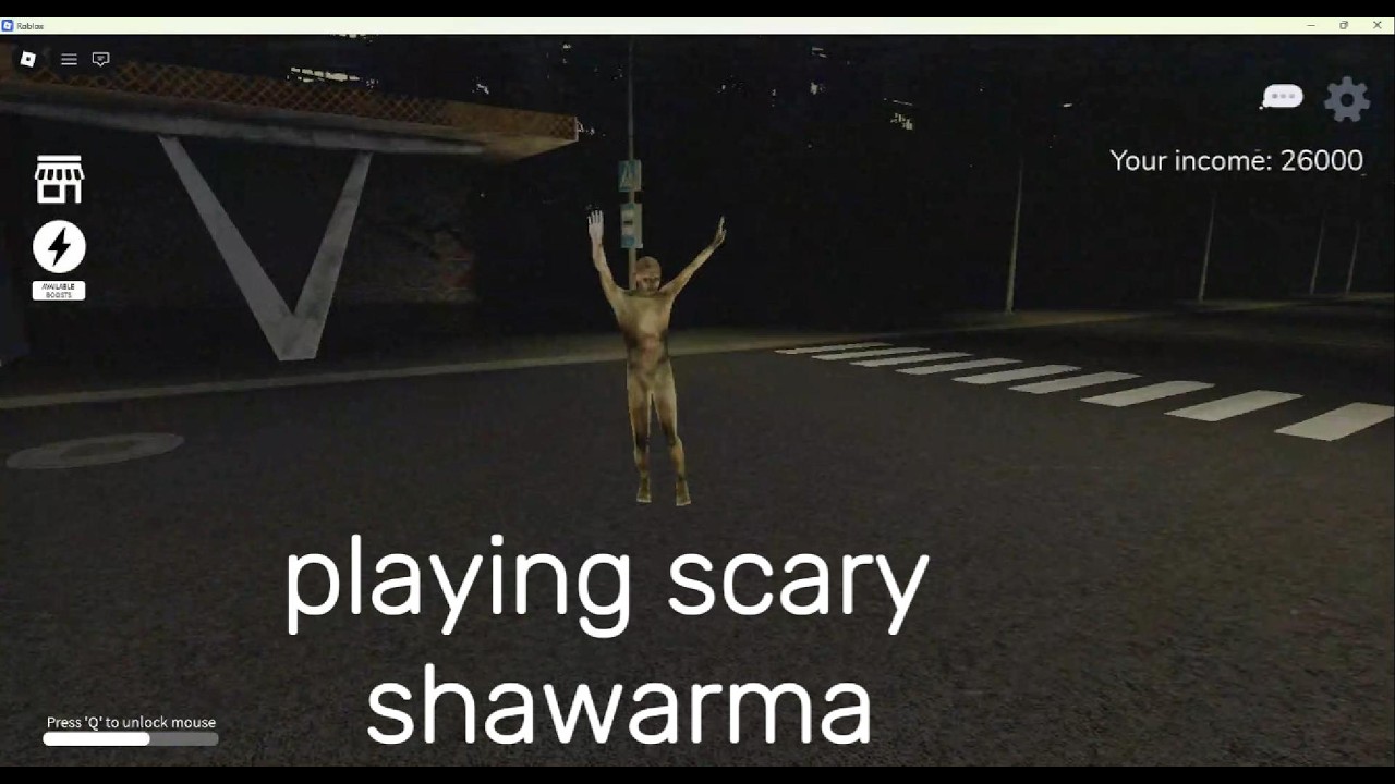 playing scary shawarma