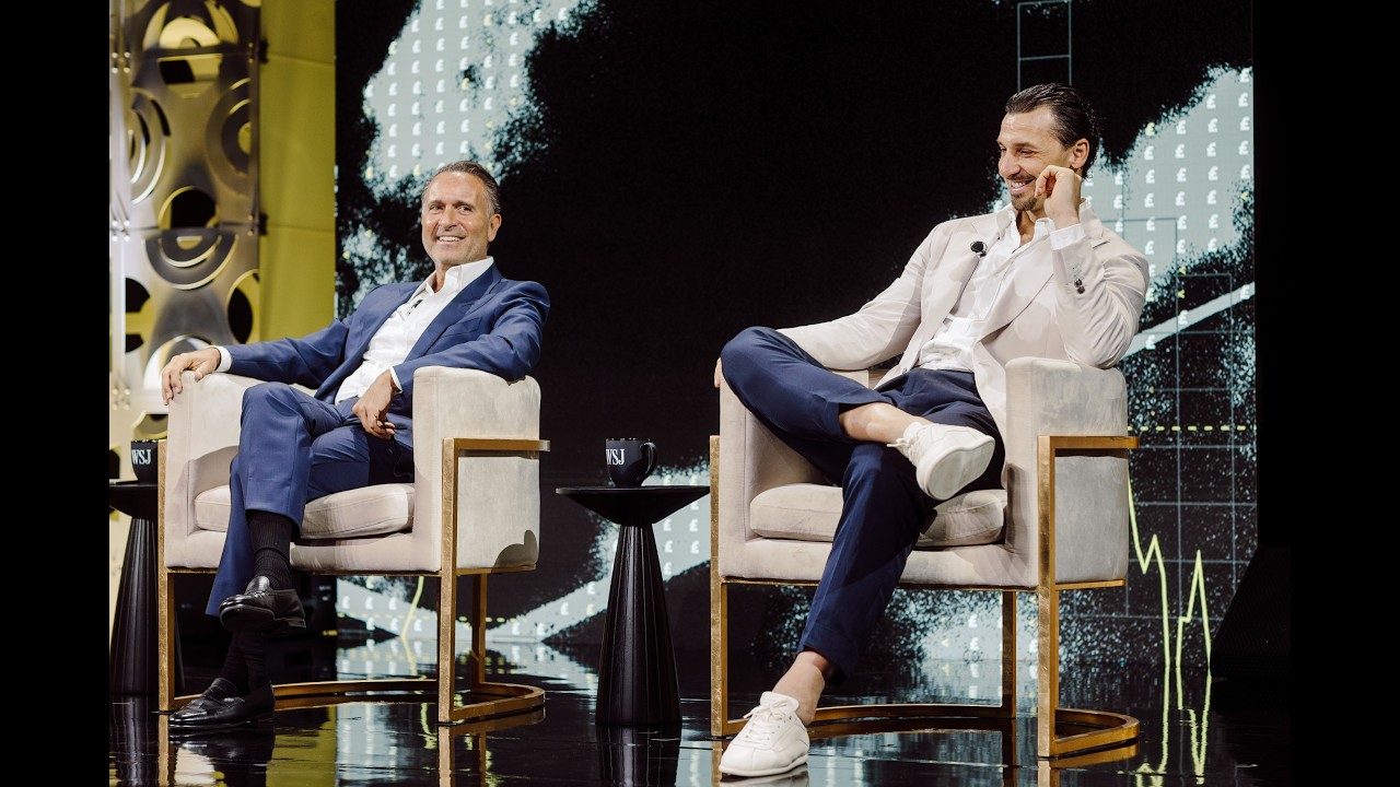Zlatan Ibrahimović and Gerry Cardinale at WSJ Sports | WSJ