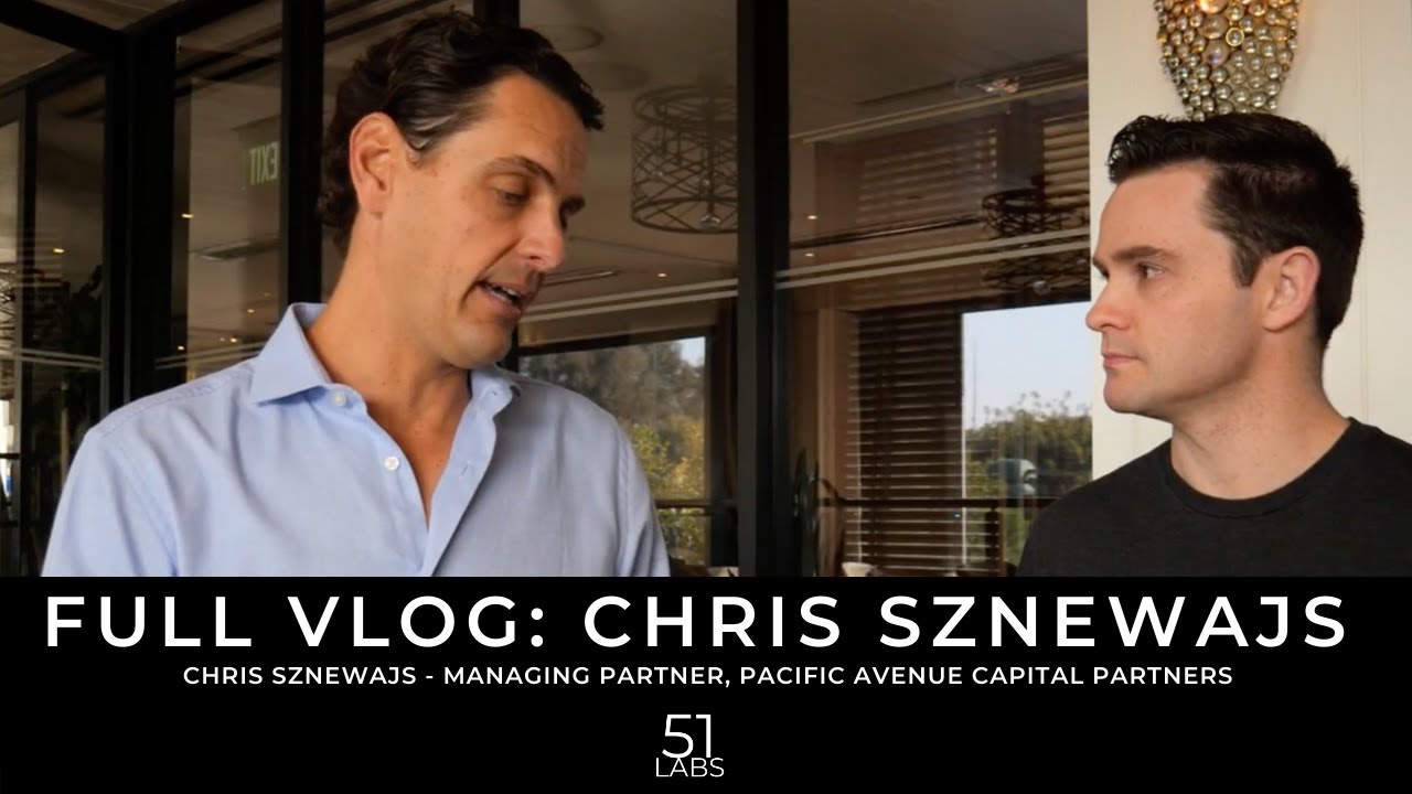 Full Vlog With Chris Sznewajs - Managing Partner, Pacific Avenue Capital Partners