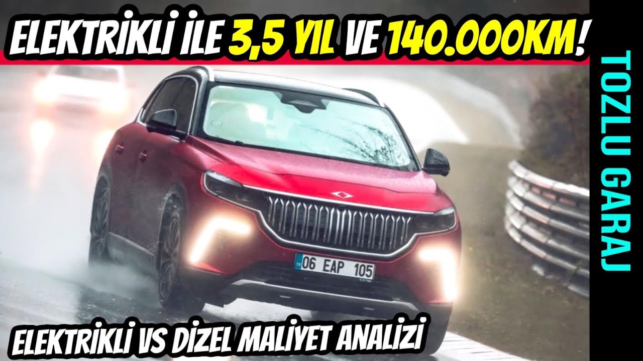 3.5 Yıl ve 140.000km Elektrikli Yolculuğum Bana Ne Kazandırdı? Elektrikli vs Dizel Maliyet Analizi