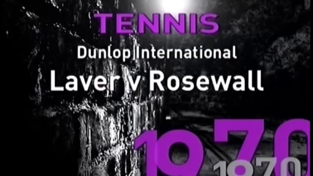 Laver Rosewall - Dunlop 1970 Final