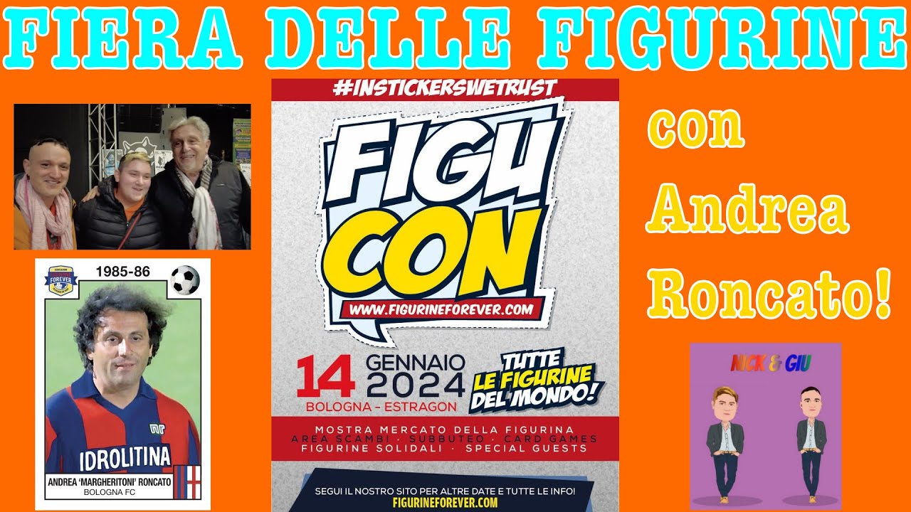 FIGUCON 2024 - FIGURINE DI TUTTO IL MONDO A BOLOGNA