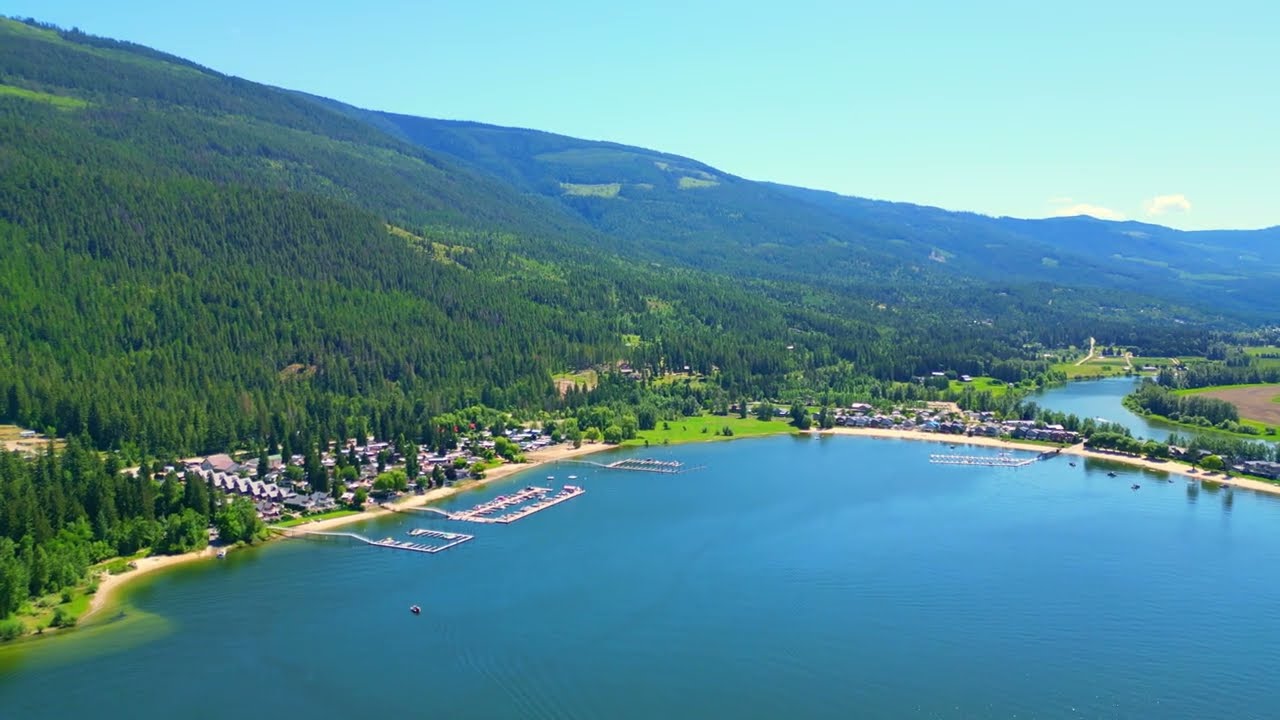 Mara Lake - British Columbia - Canada - 4K