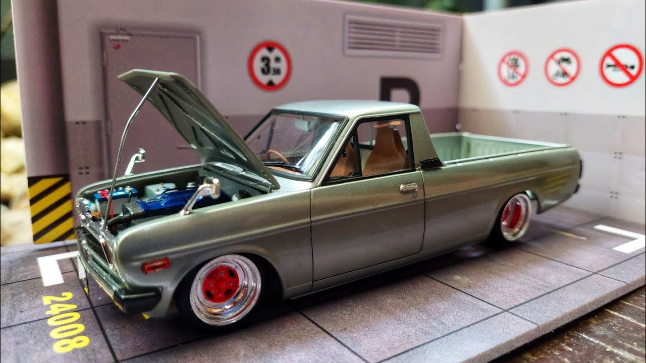 HASEGAWA NISSAN SUNNY TRUCK 1/24