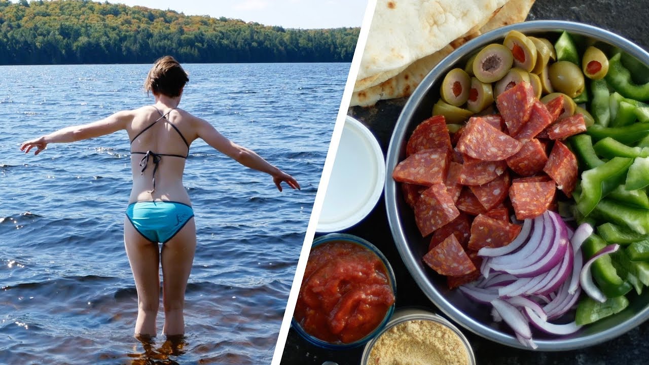 FAR NORTH ALGONQUIN CANOE TRIP - DAY 3 - SWIMMING AND JULIA’S KITCHEN! (4K)