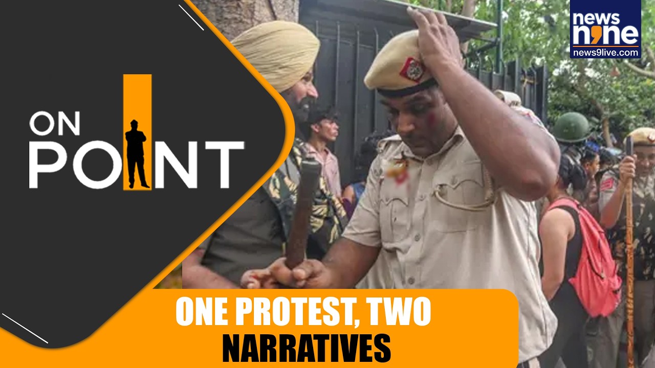 Jantar Mantar Clash: Police Families Counter Protesters&rsquo; &lsquo;Excessive Force&rsquo; Claims | News9
