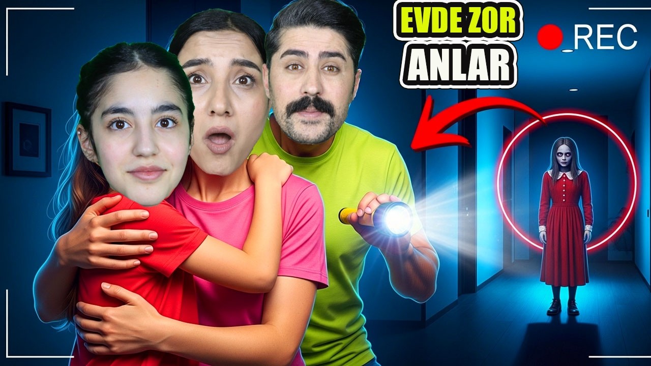 SEVAL İLKİM EVDE GİZEMLİ SESLER VAR ‼️ EYVAH KİM GEZİYOR HAYALET Mİ VAR ?!