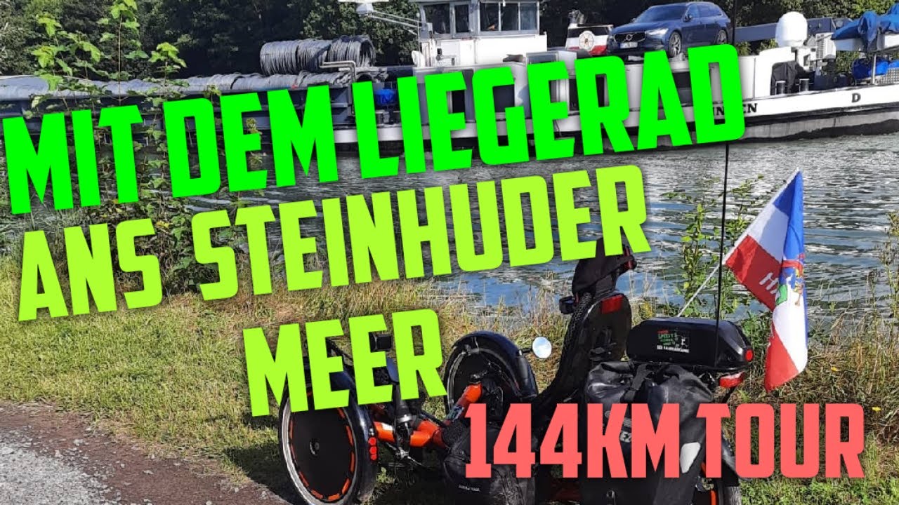 Mit dem Liegerad ans Steinhuder Meer / 144Km