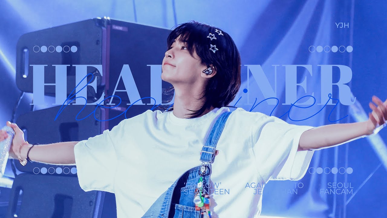 [4K] 2024 'FOLLOW' AGAIN TO SEOUL HEADLINER 세븐틴 정한 직캠 JEONGHAN focus