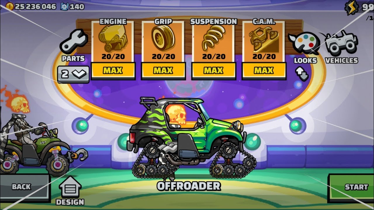 NEW VEHICLE OFFROADER UNLOCKED!! - Hill Climb Racing 2