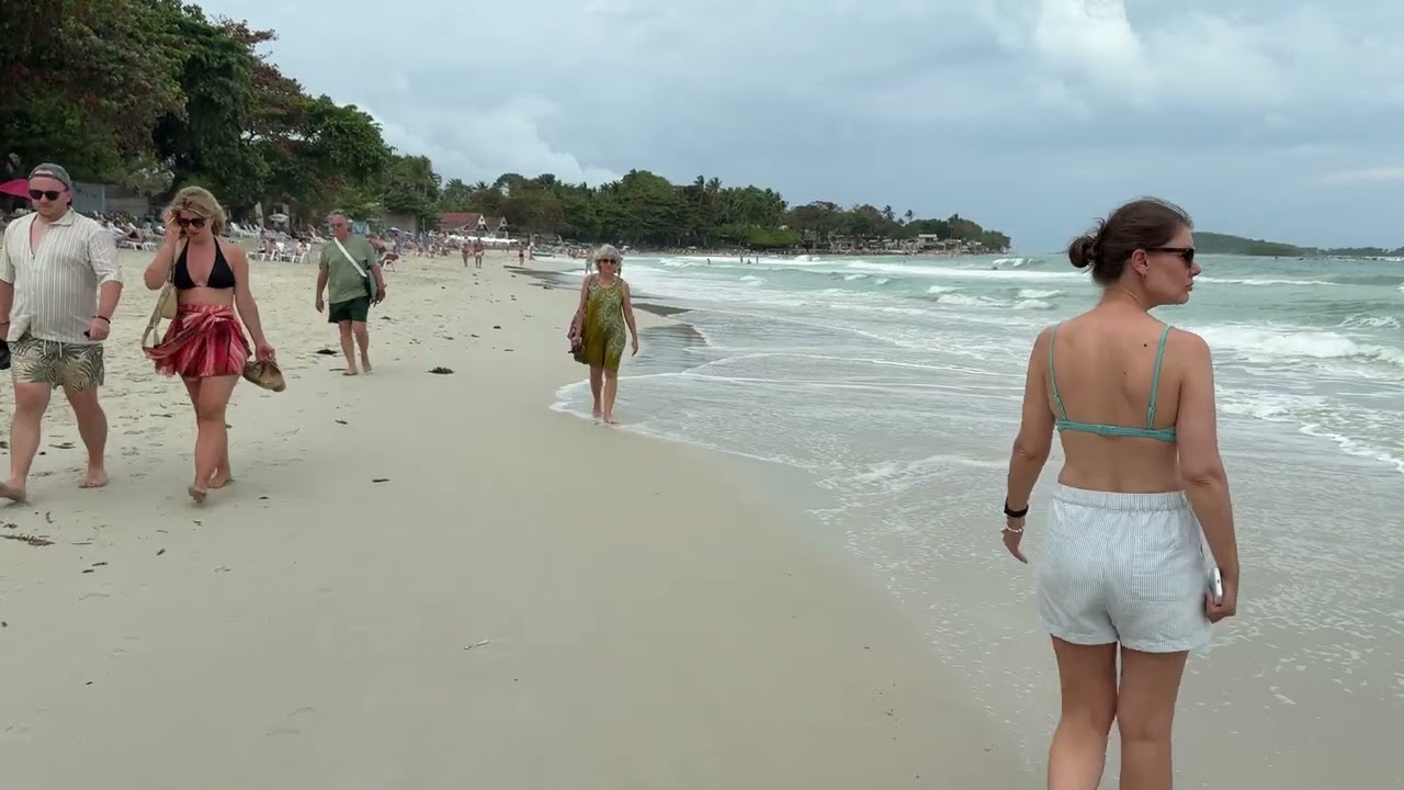 A walk along Chaweng Beach. Koh Samui. February 12, 2026