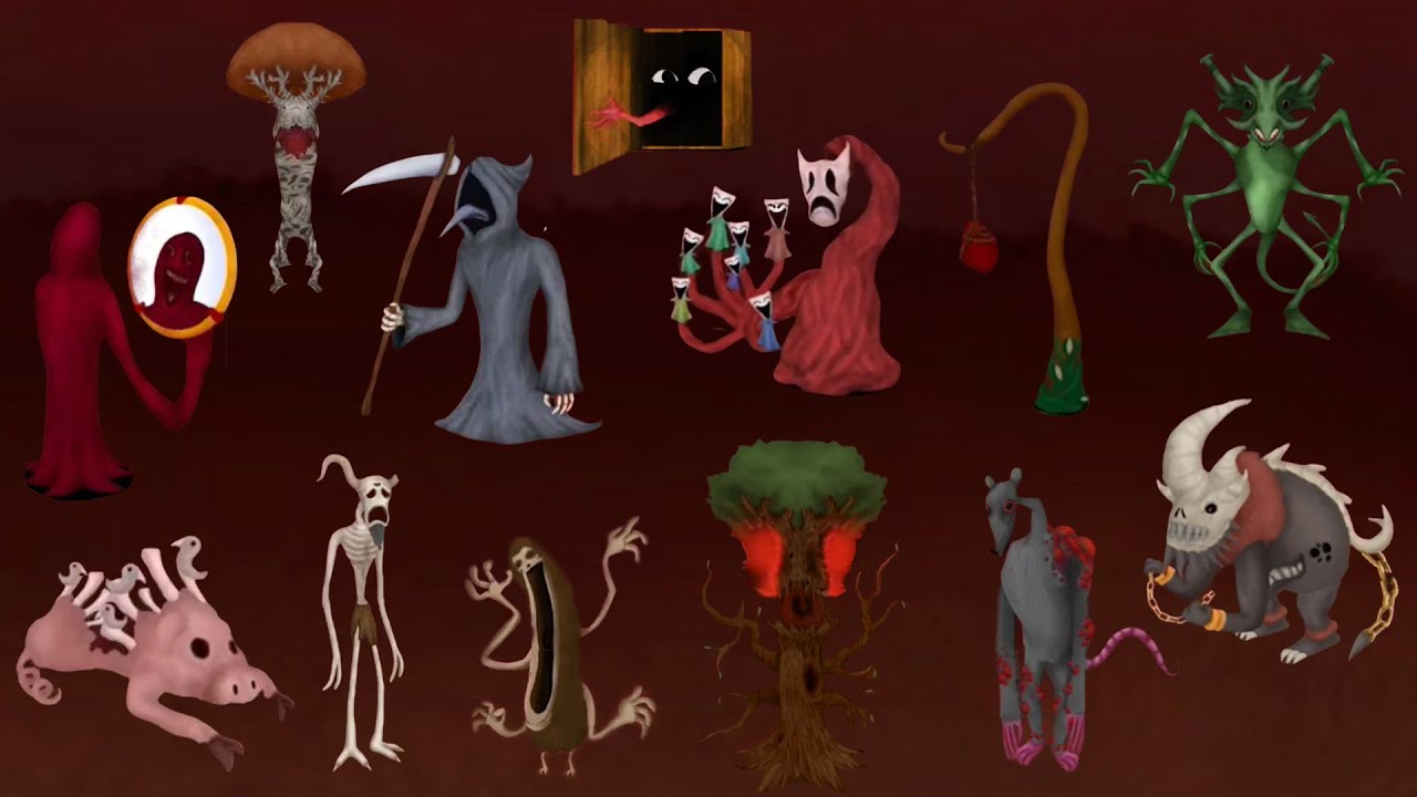 ALL Fanmade Inferno Tsumi Island,  Mirror Island, Macabre Island | Plushyplushmsm