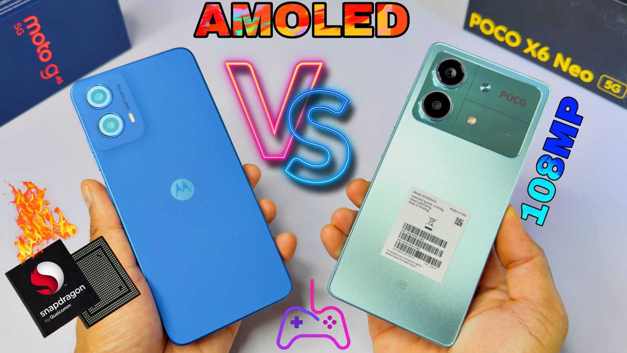 Deciding the Champion: Moto G45 5G vs Poco X6 Neo 5G 🔥 Unboxing & Comparison