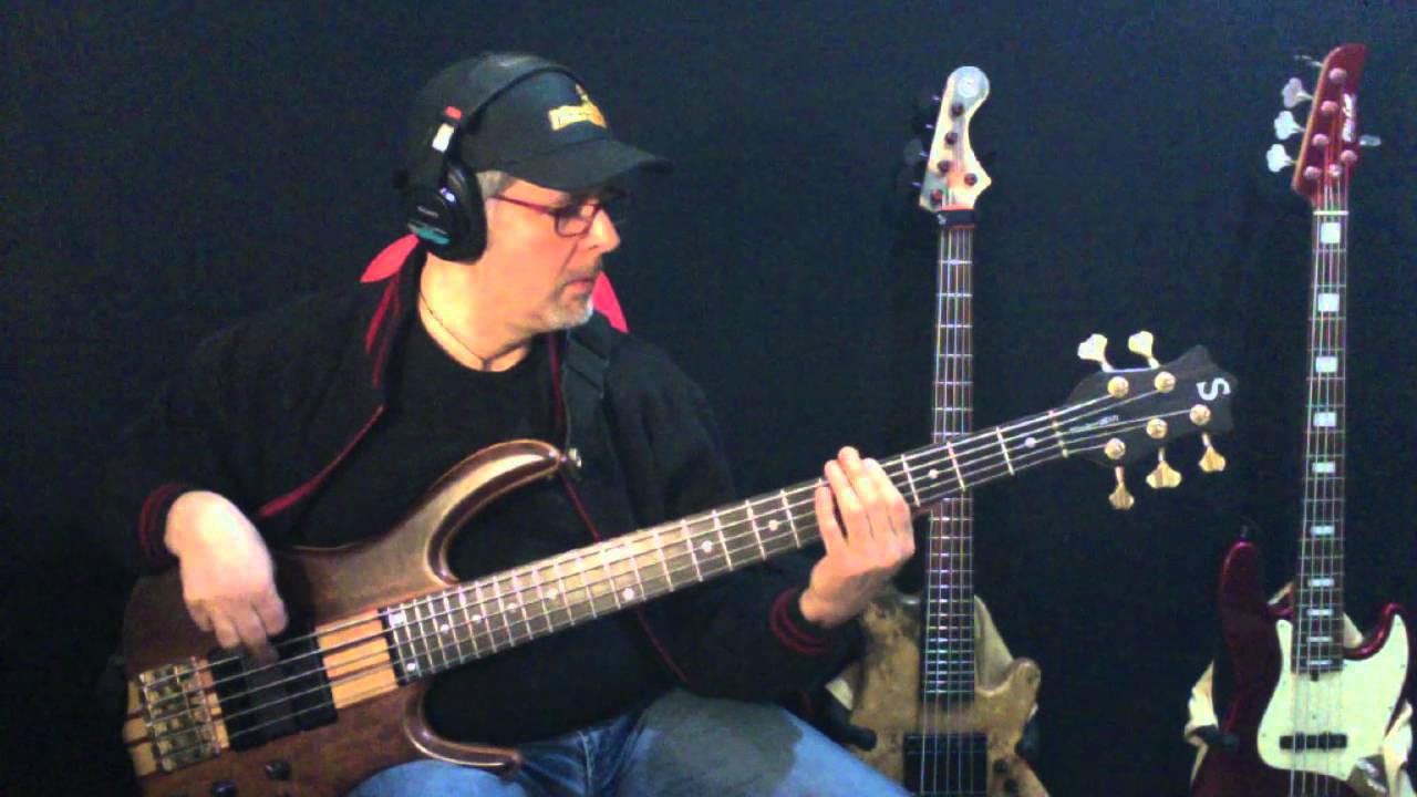 Another day in paradise by Phil Collins bass cover by Rino Conteduca with Ken Smith bass BSR5 BT