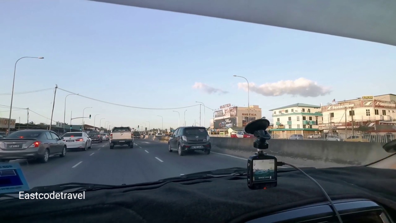 From the airport to Kota Kinabalu ​ water front Sabah   Malaysia​