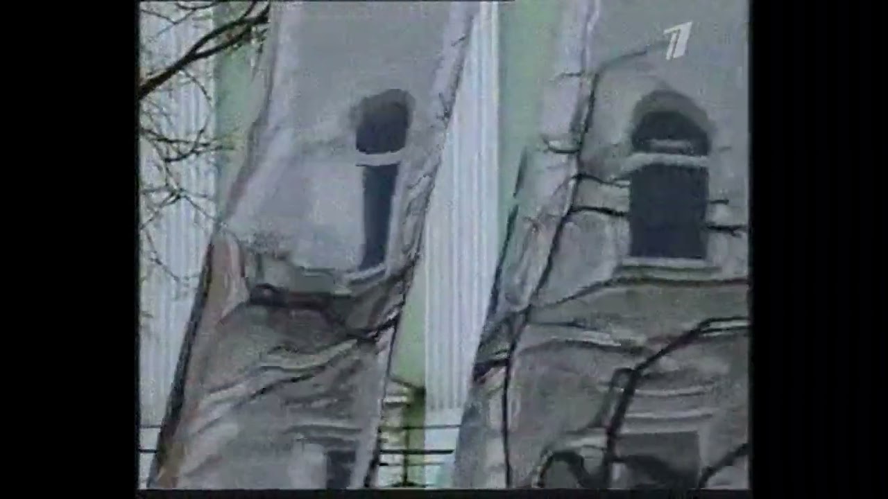 Заставка ОРТ/Первый канал, 2000-2003, здание