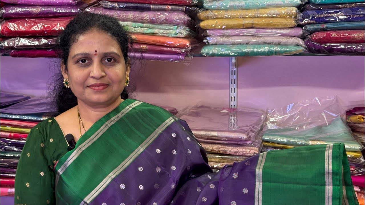 Restocked the light weight KANCHI PATTU sarees 4800/- #kanchipattusarees 
