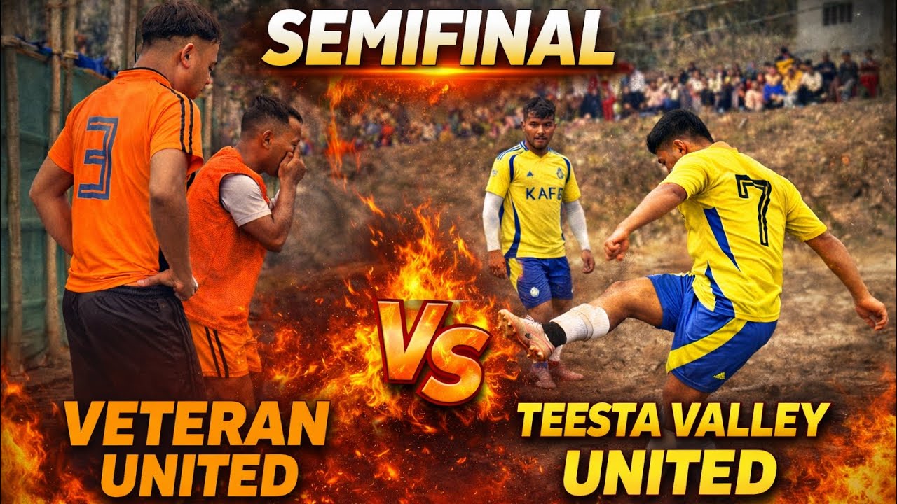 Teesta valley united vs veteran united (semifinal)