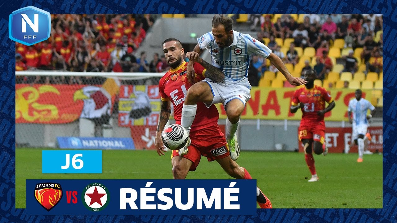 J6 | Le Mans FC – Red Star FC (1-2), le résumé | National FFF 2023-2024