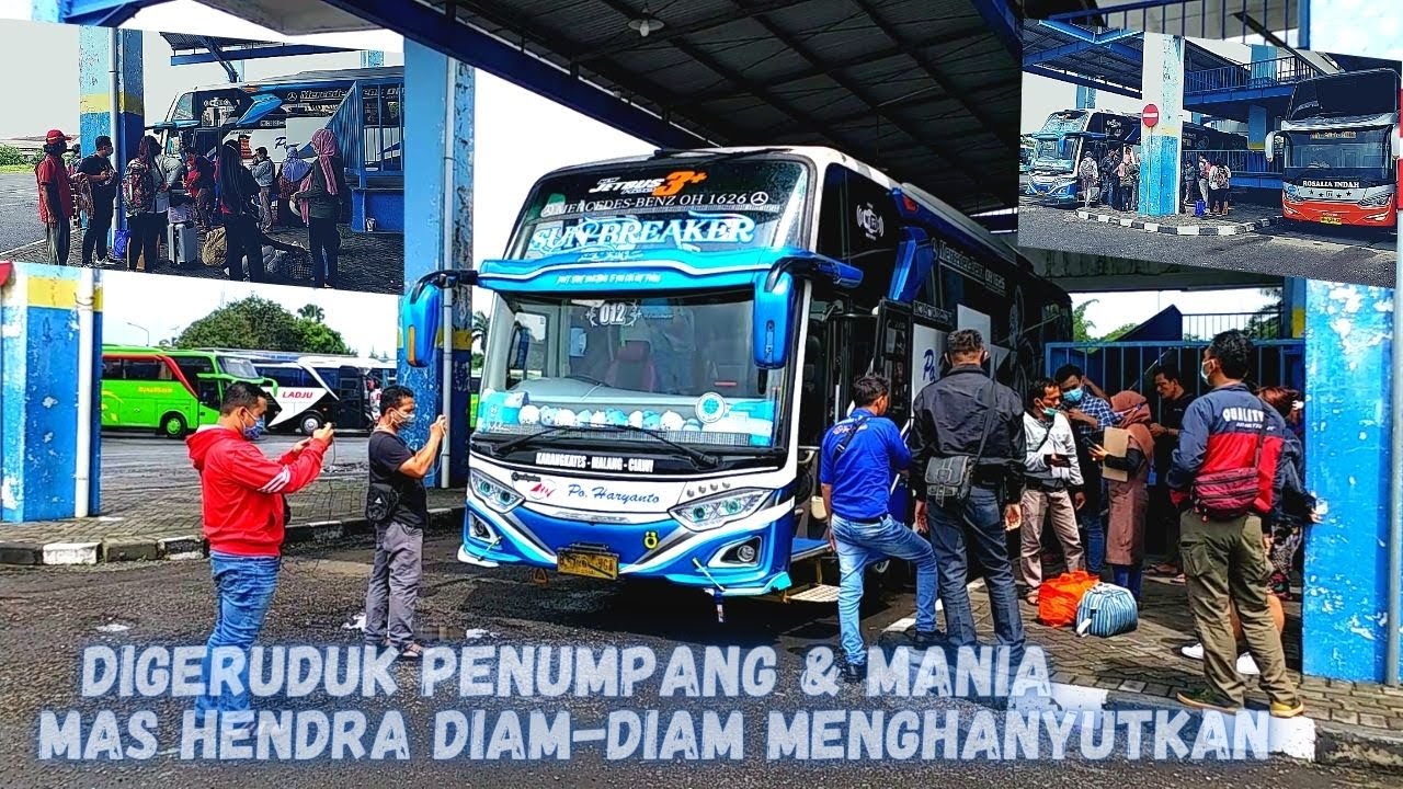 DIGERUDUK PENUMPANG !! DRIVER TAMPAN MAS HENDRA HARYANTO SUN BREAKER MALANG-JAKARTA