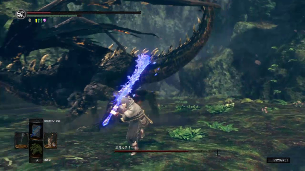 ［ダークソウルリマスター］カンストVSカンスト　黒竜カラミット