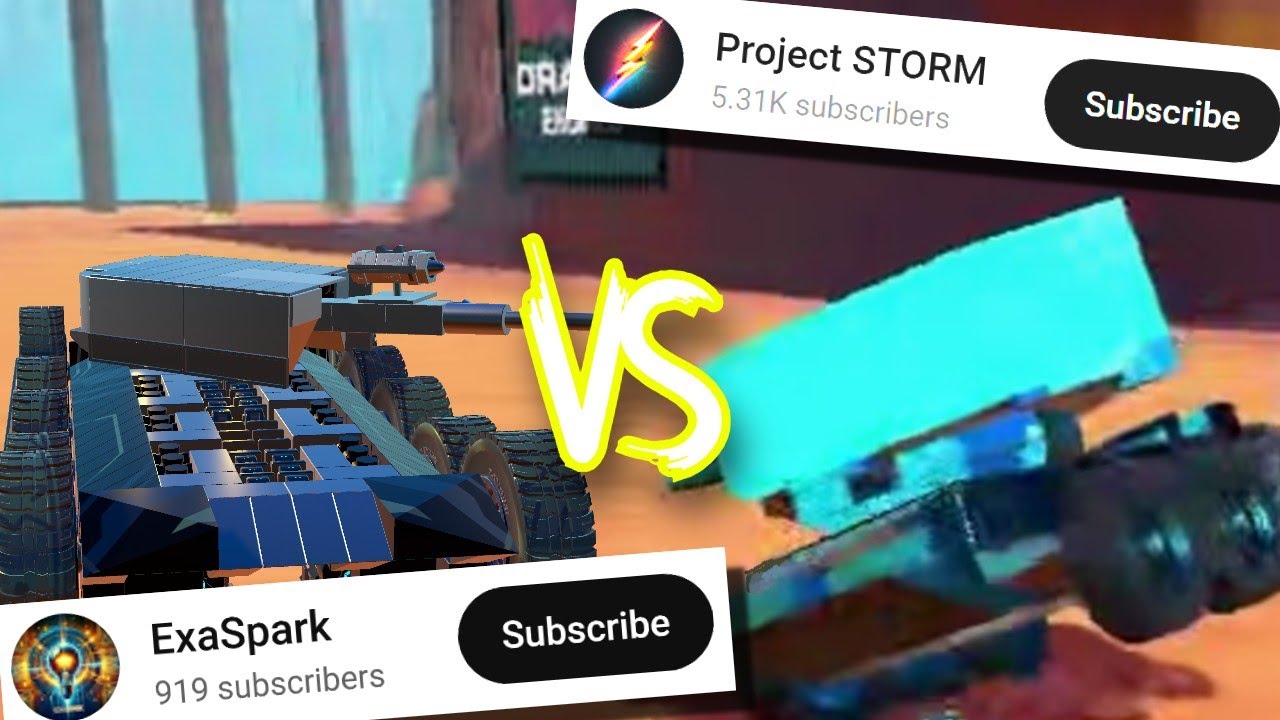 Tank Battles Against a Glitch master (Storm)