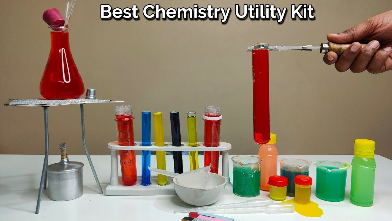 Best Chemistry Experiment Utility Kit Unboxing & Testing - Chatpat toy tv