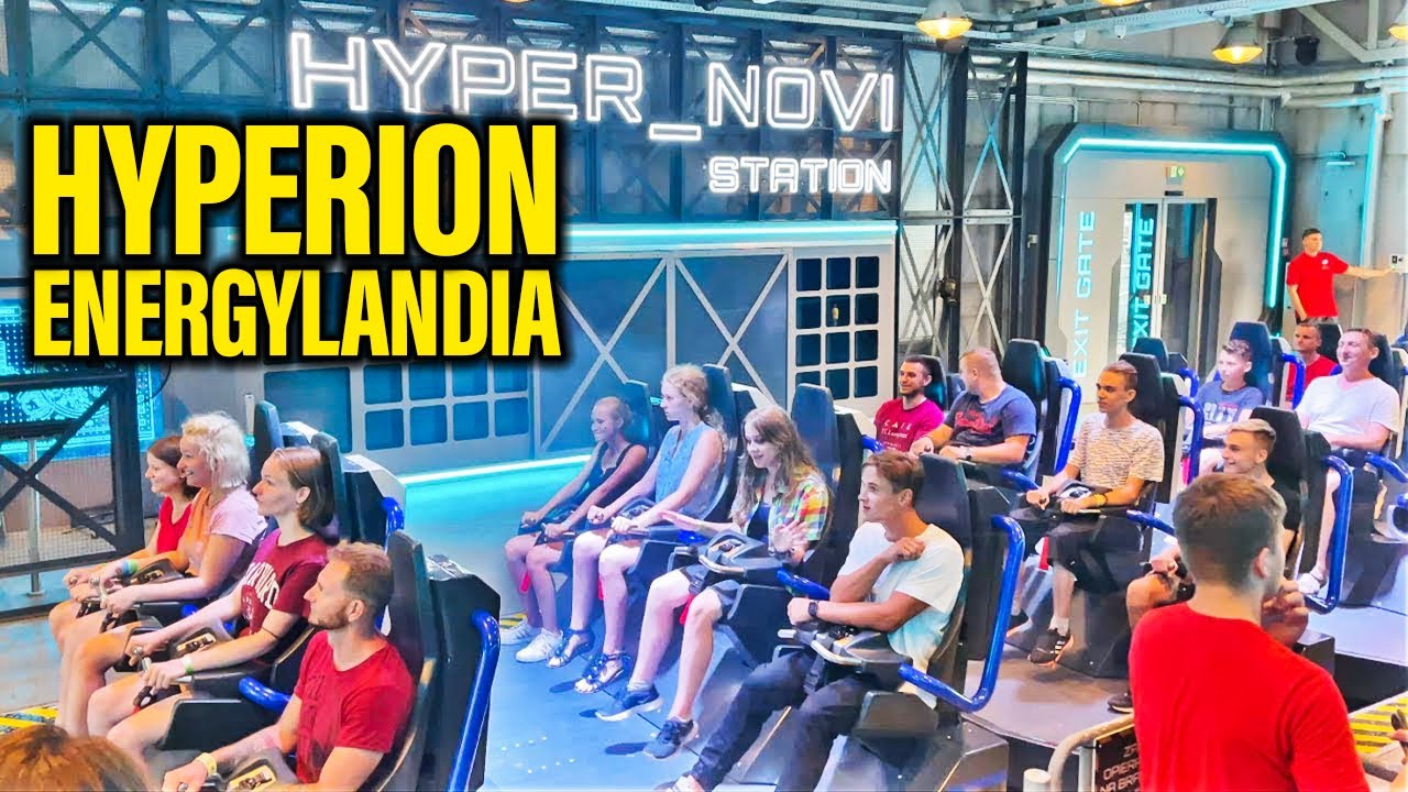 HYPERION - Front Row & Back Row Ride, Energylandia, Horizon-Locked