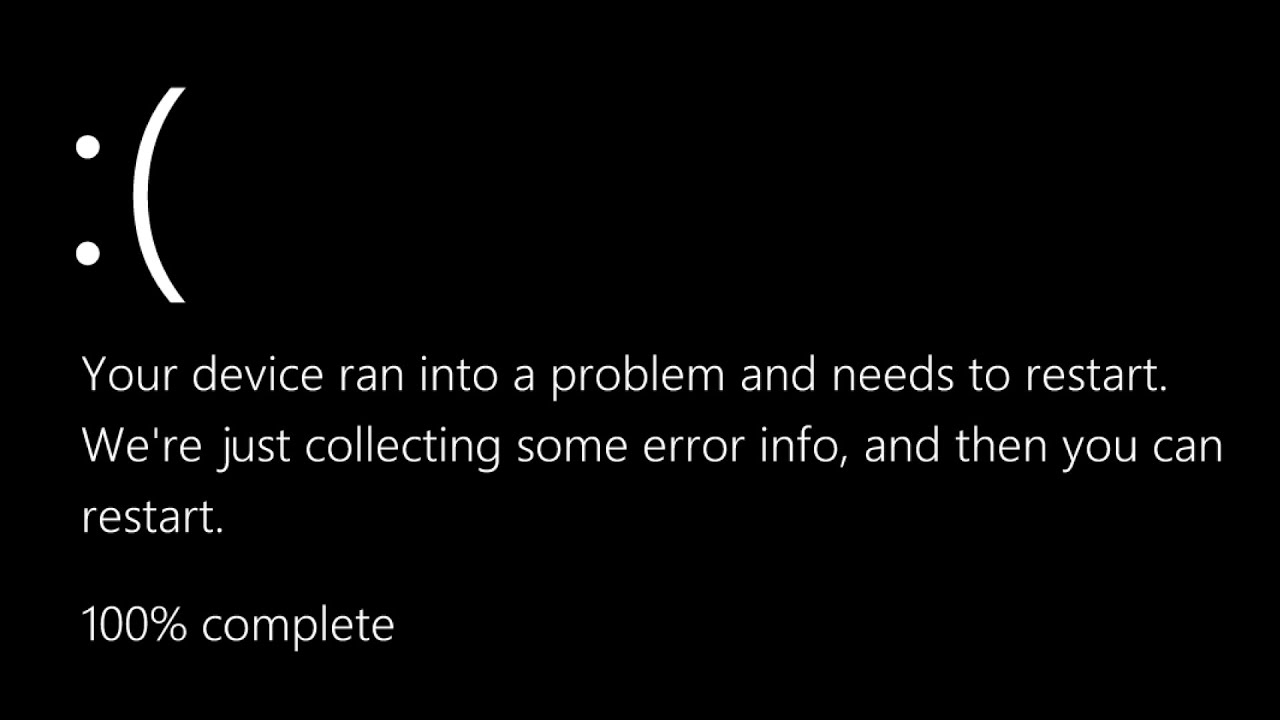 Windows 11 Black Screen of Death - Updated BSOD!