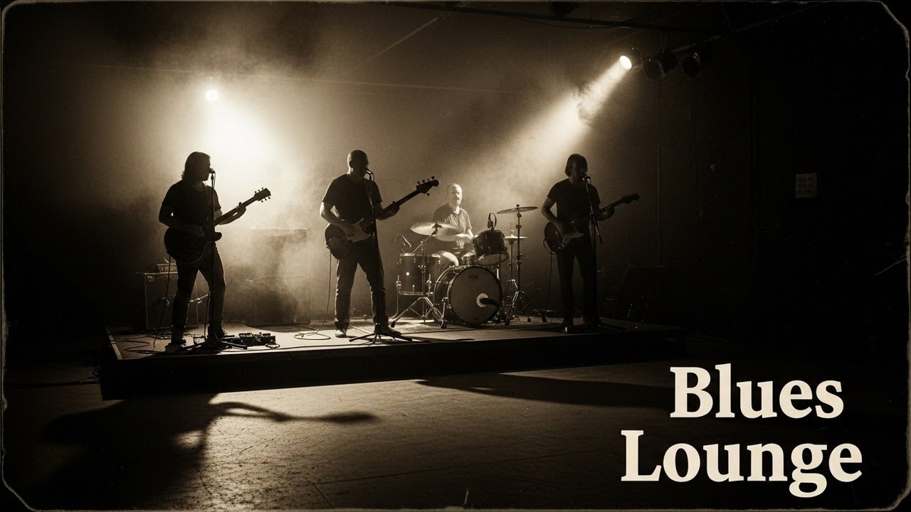 Blues Music Noir Pub Playlist – Vintage 1920s Atmosphere for Study & Relaxation