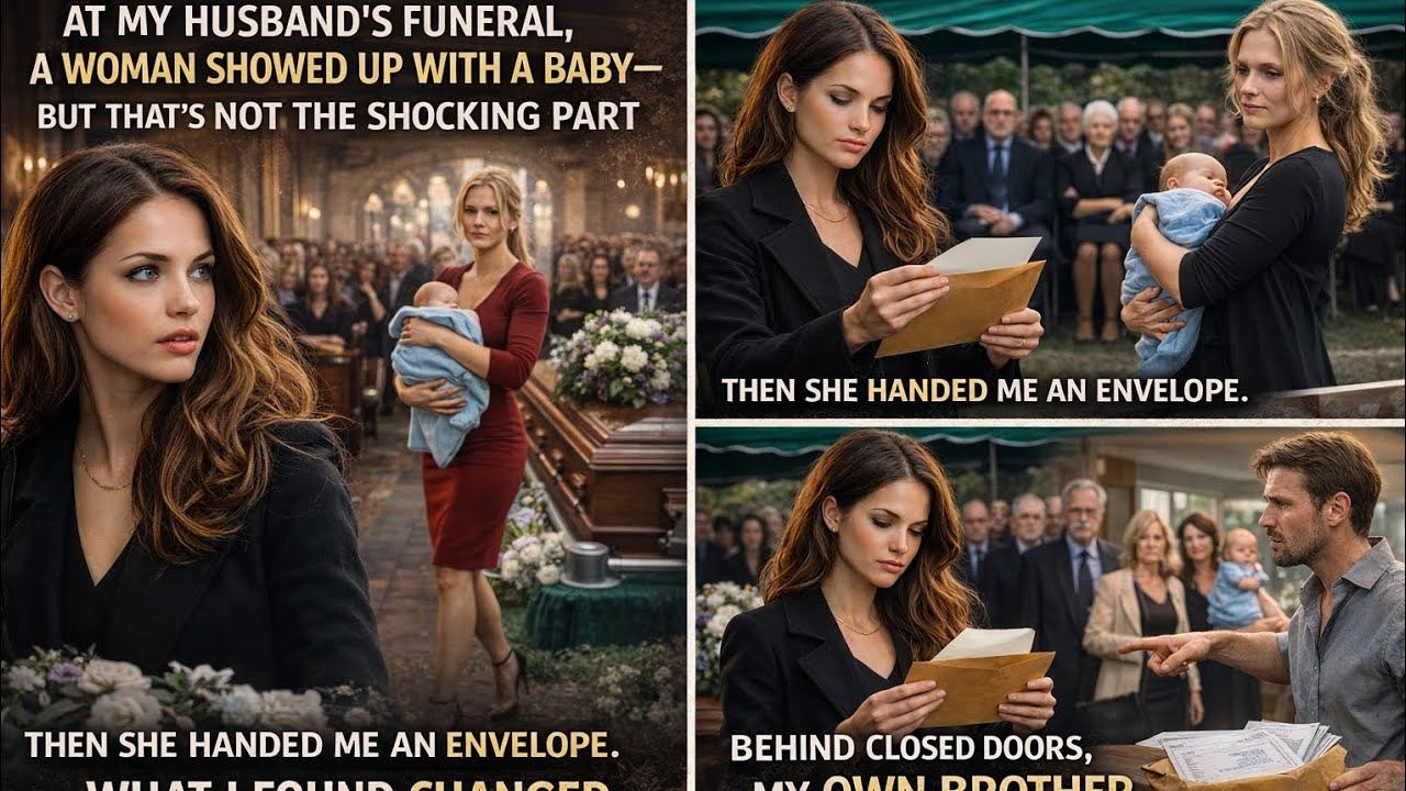 AT MY HUSBAND'S FUNERAL, A WOMAN SHOWED UP WITH A BABY—BUT THAT'S NOT THE SHOCKING PART