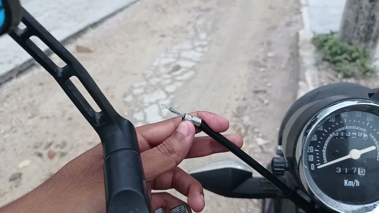 Cambio fácil de chicote de clutch completo, #motovlog #italika #rc200 