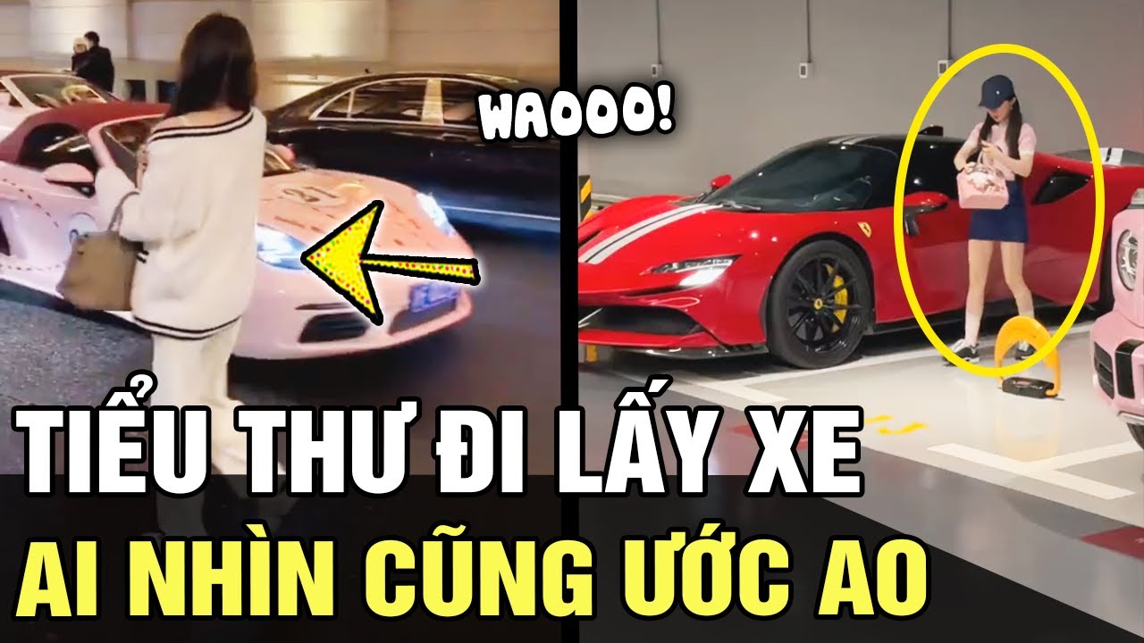 Lượn vòng phố Thượng Hải, choáng ngợp với những chiếc siêu xe và nữ chủ nhân đẹp hoàn hảo | TB TREND