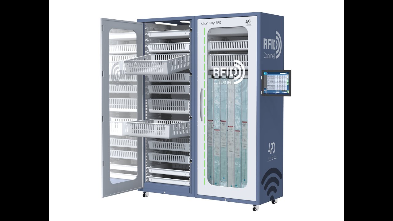 LOGINTEG - Athos™ RFID Sistema avanzado de almacenamiento basado en tecnología RFID
