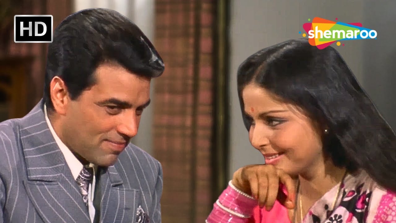 Black Mail - Dharmendra & Rakhee Gulzar - MOST ROMANTIC MOVIE SCENE!