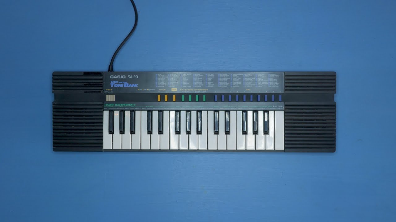 Casio SA-20 Demo Song (Wake Me Up Before You Go-Go) 🎹
