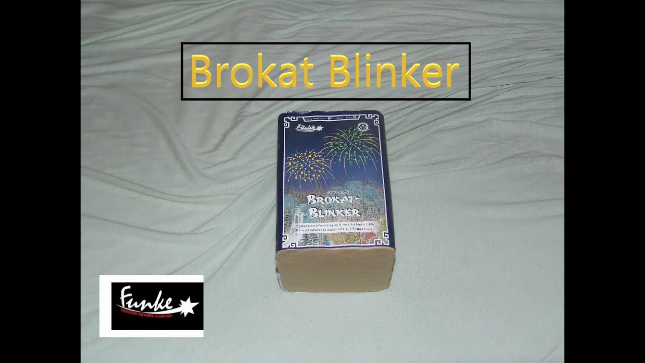 Funke Brokat Blinker F2 / sehr goldig