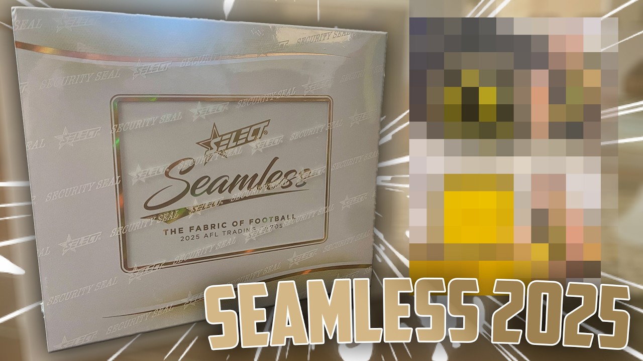 SEAMLESS 2025 BOX BREAK! THE MOST EXPENSIVE BOX OF 2025! 😱