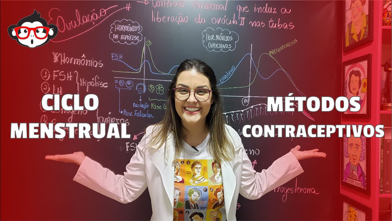 Anatomia Humana | Ciclo Menstrual e métodos Contraceptivos 🐵📚