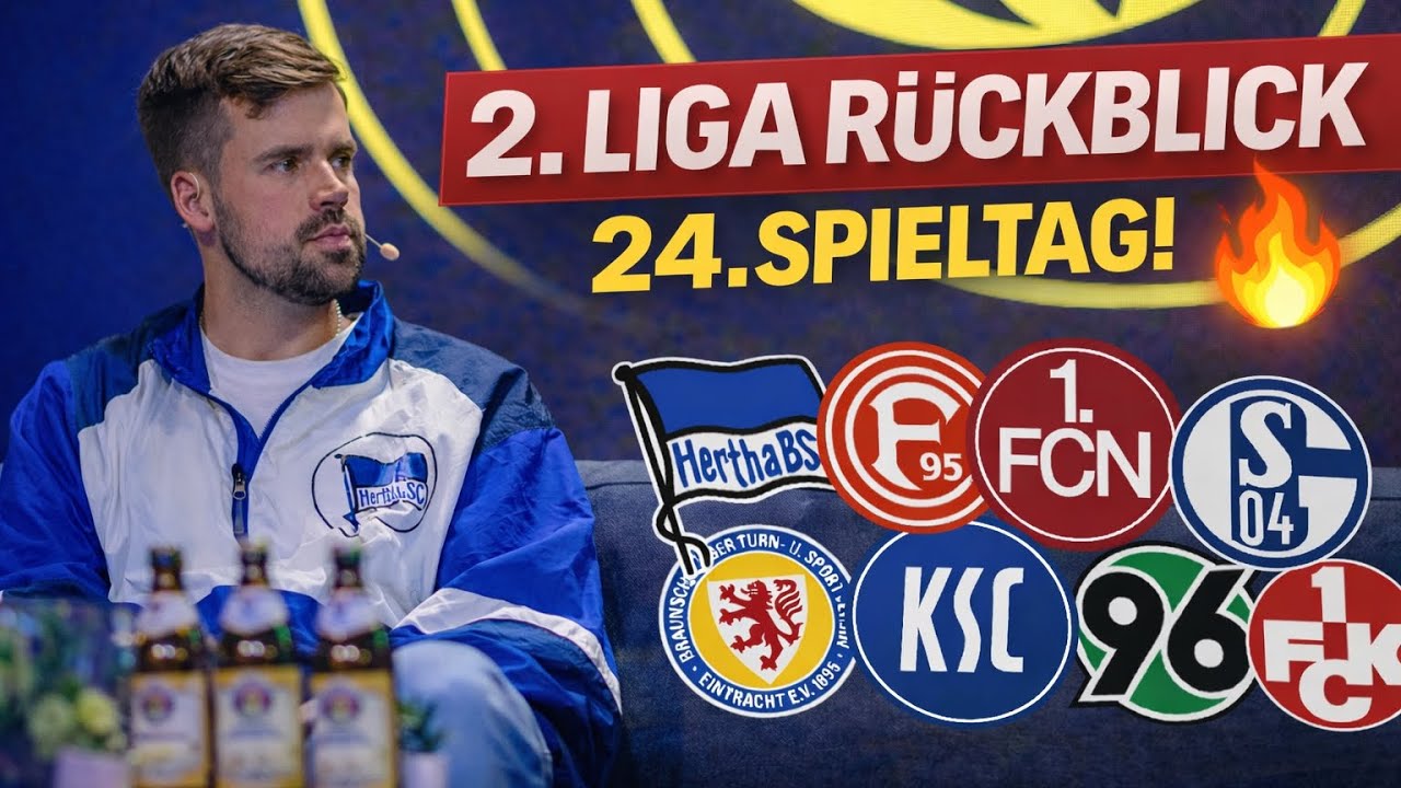2. LIGA R&Uuml;CKBLICK - 24. SPIELTAG | Schalke bleibt Spitze👀 Schiri-Diskussion🤯 H96 & SCP Big Points🔥