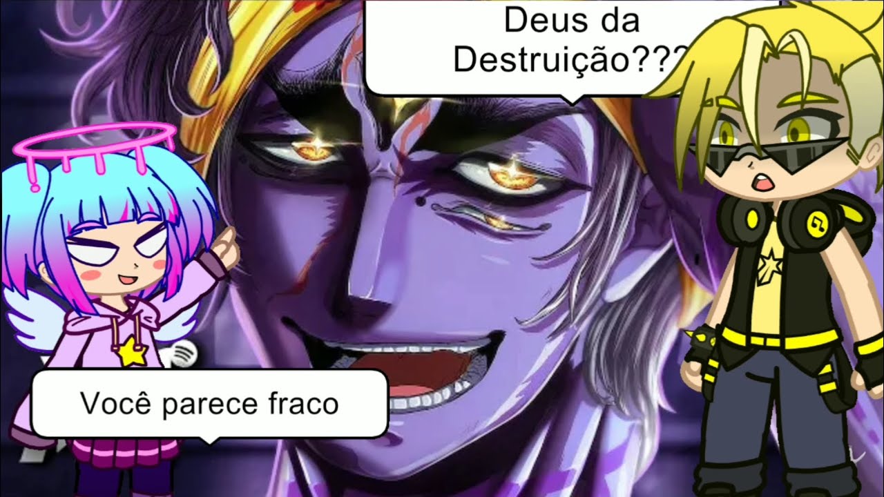 Minhas OCs (família celestial) reagindo ao rap do Shiva M4rkim