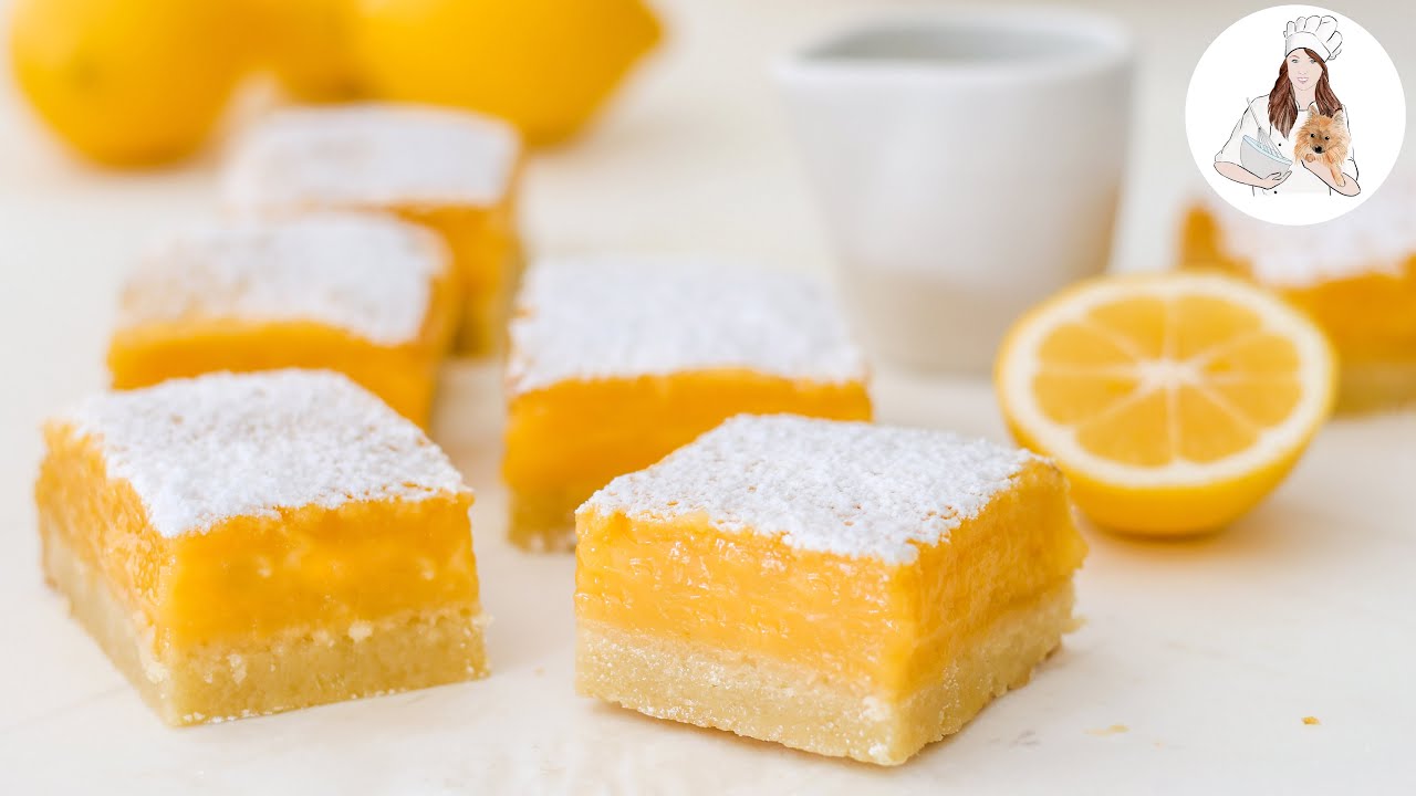 Zesty Lemon Bars Recipe