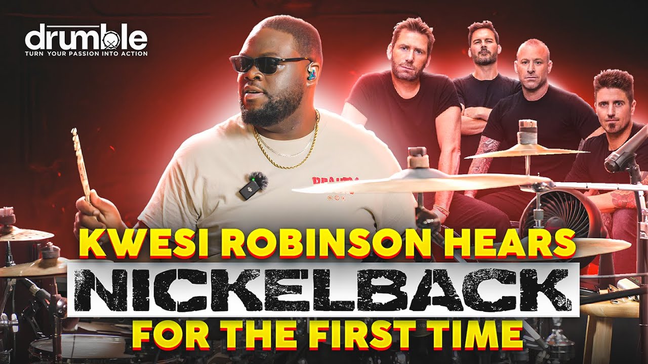 Gospel Drummer Plays NICKELBACK After One Listen