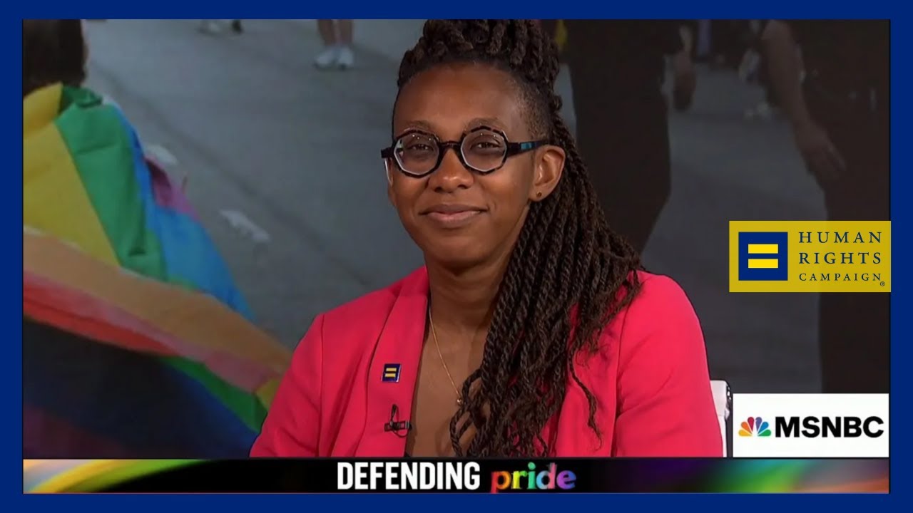 MSNBC Defending Pride Special, with president of the Human Rights Campaign Kelley Robinson